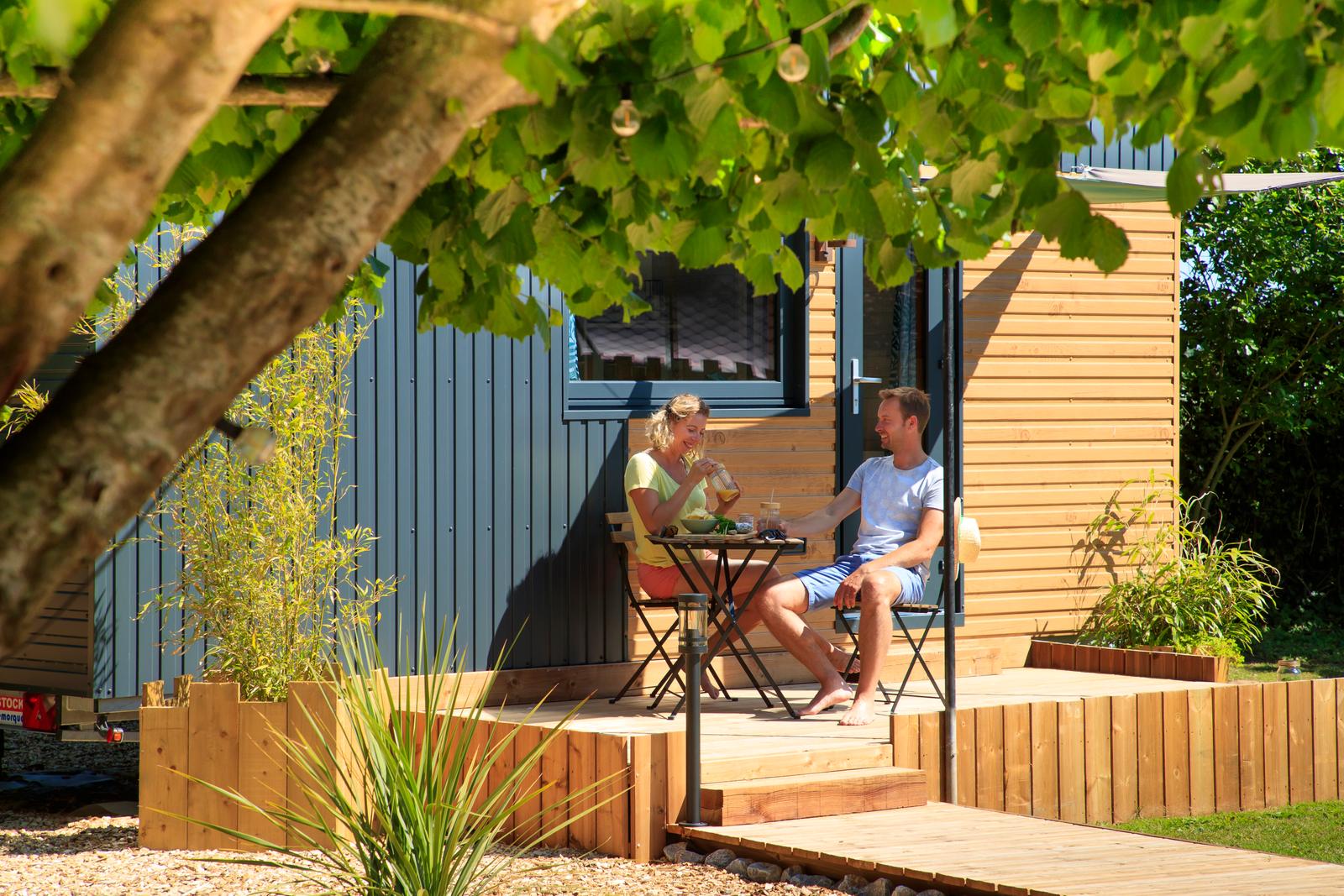 Saint-Blimont : Terminus en baie, la tiny house 13