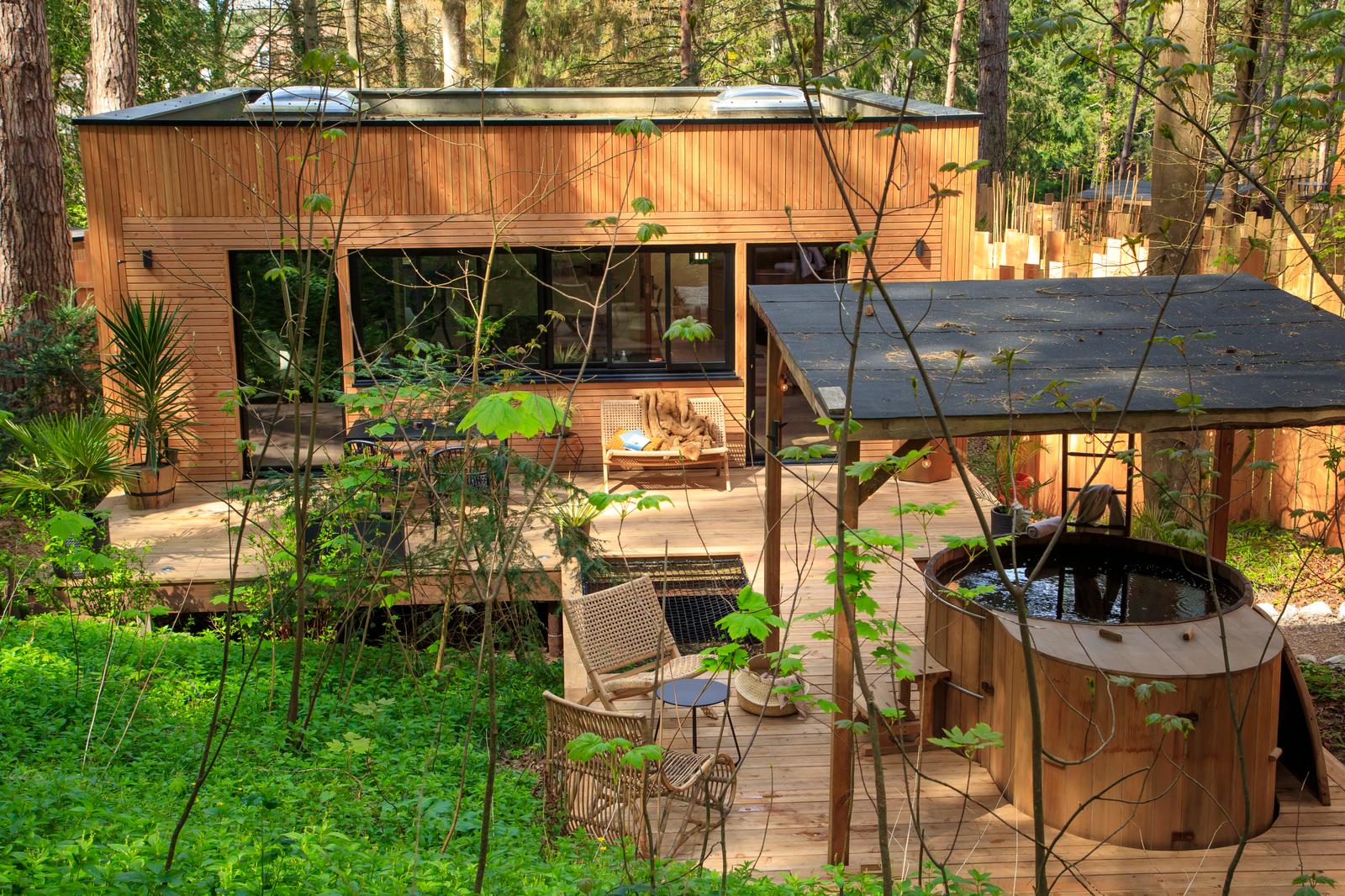 Neufchâtel-Hardelot : lodge Bain de forêt 21