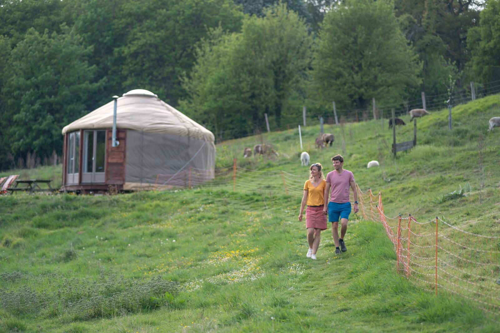 Méréaucourt : yourtes de la ferme Les Reines des Prés 40