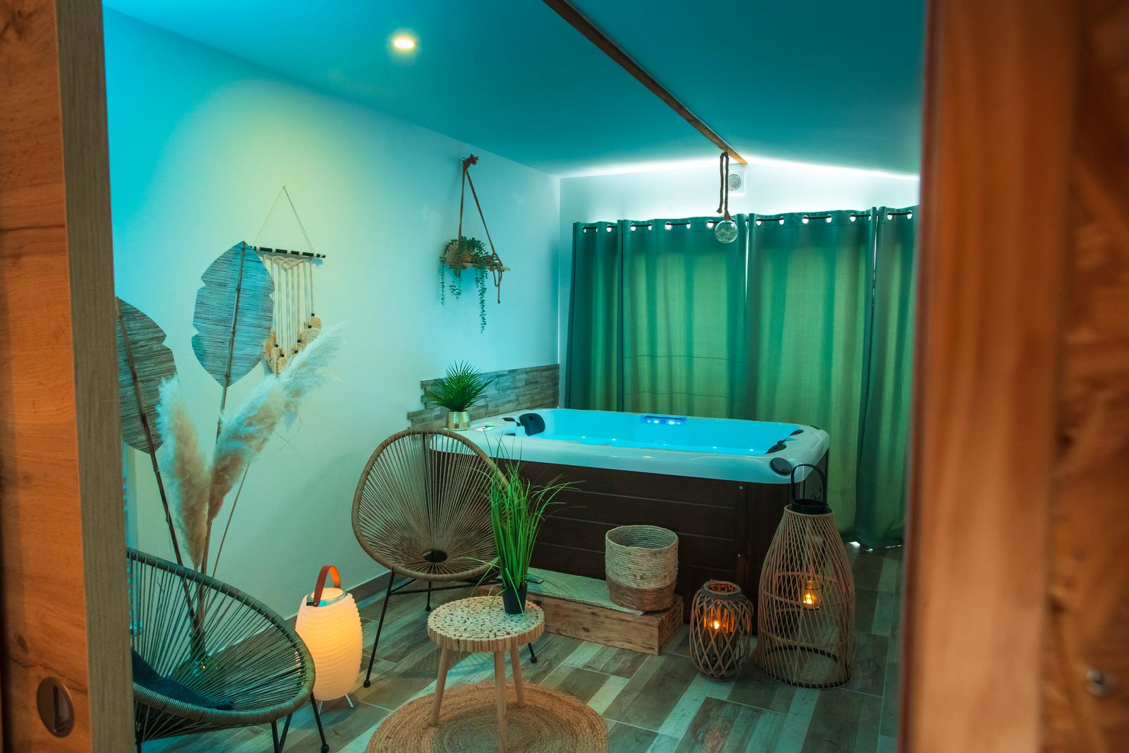 Quesnoy-le-Montant : gîte Le Bohème et Spa, le spa 06