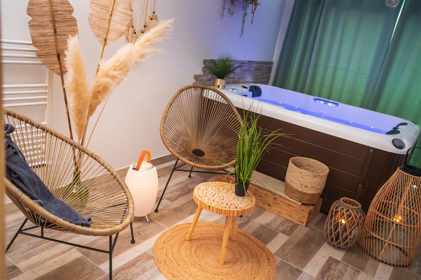 Quesnoy-le-Montant : gîte Le Bohème et Spa, le spa 07