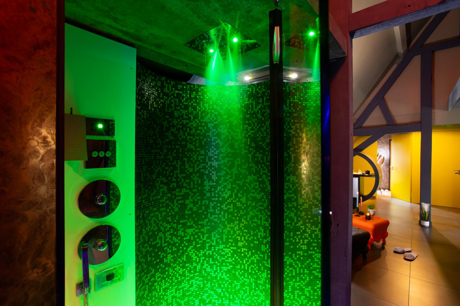 Craywick : la douche colorée d'Ô Chambres d'hôtes