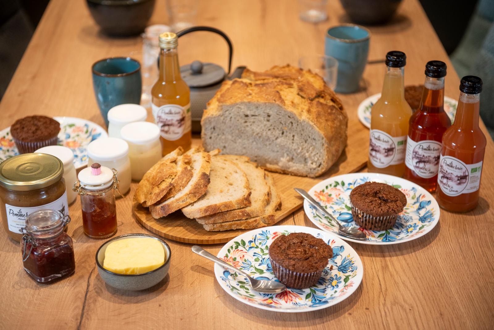Maresches : petit-déjeuner au gîte "Bouton d'or" 