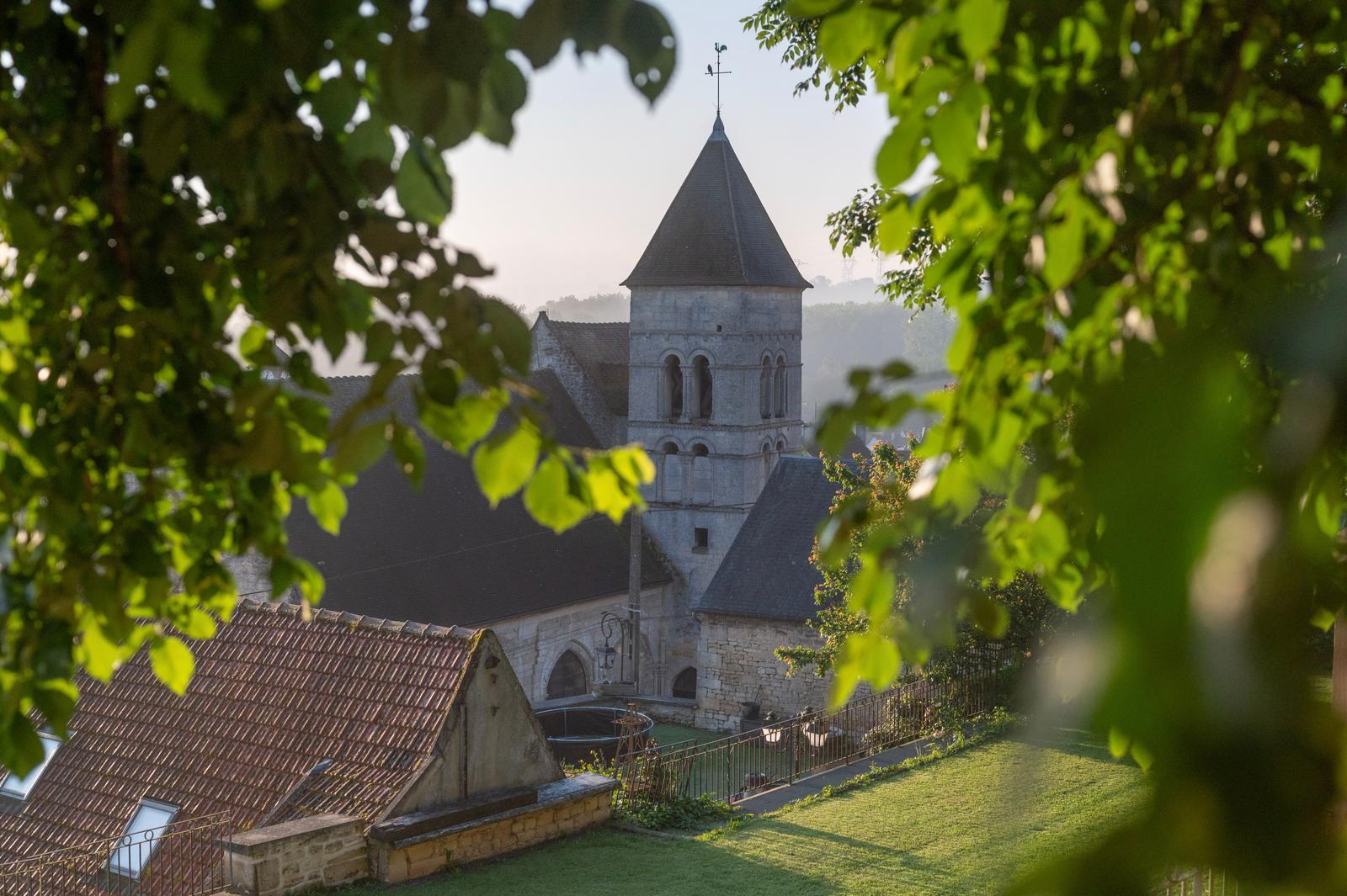 Cramoisy : vue sur le village depuis le Coeur de Lodge 03
