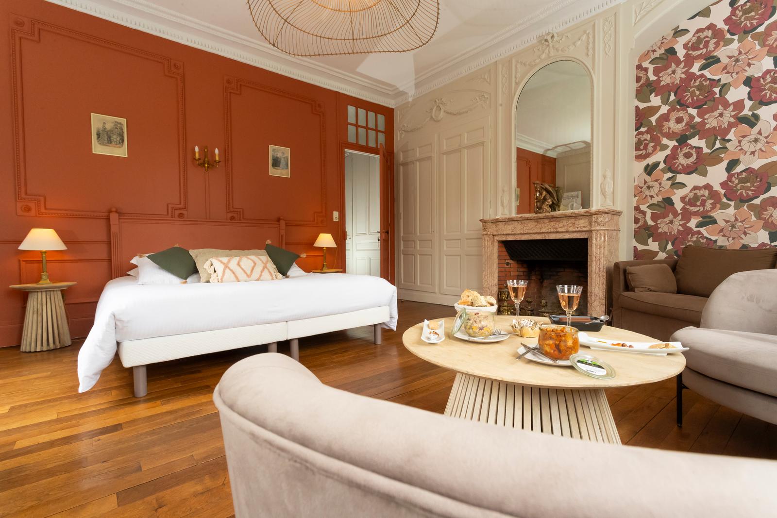 Omiécourt - Château d'Omiécourt : salon - salle à manger 10