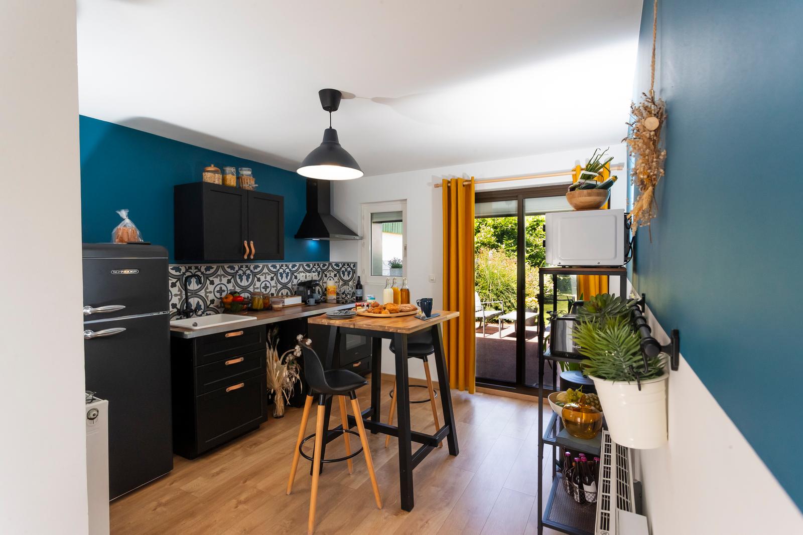 Saigneville : gîte le Temps d'un Instant, la cuisine 01