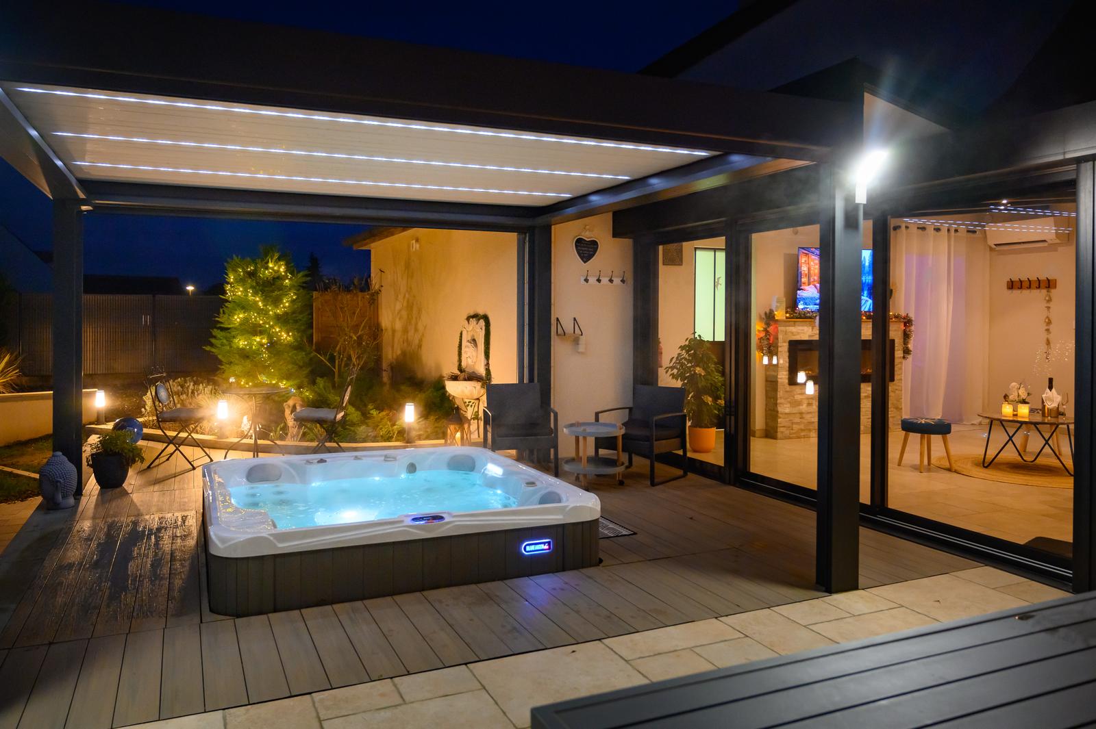 Arsy : l'Espace d'un Instant, le spa extérieur 02