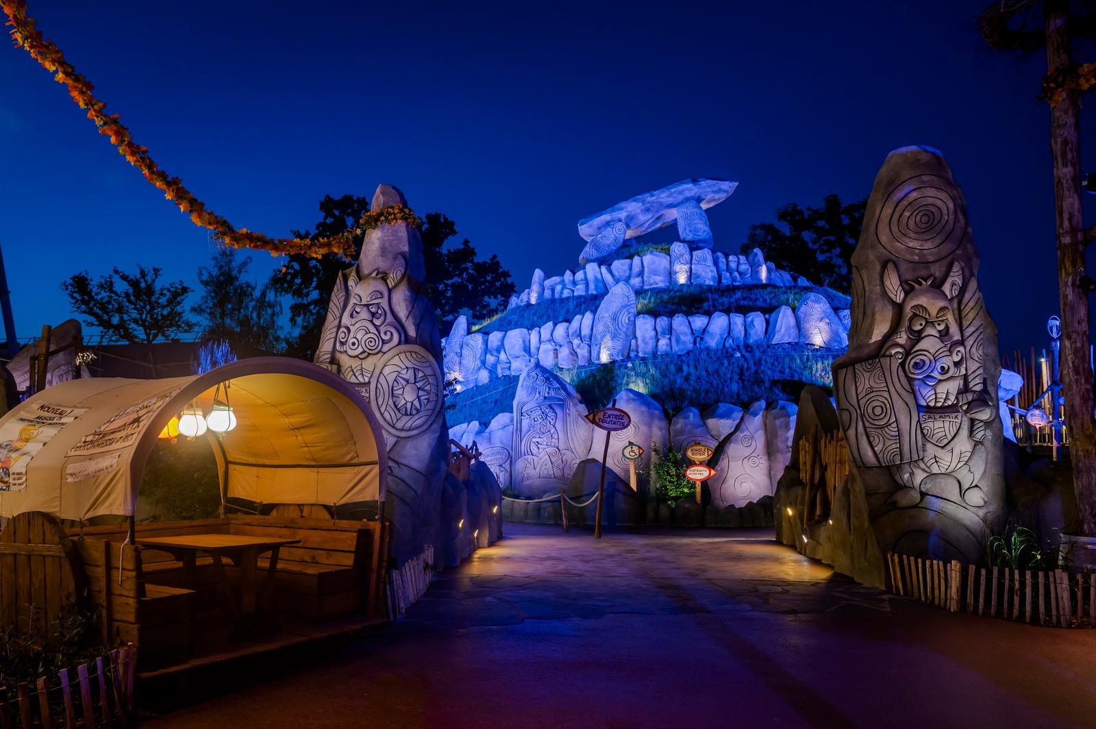Festival Toutatis de nuit au parc Astérix