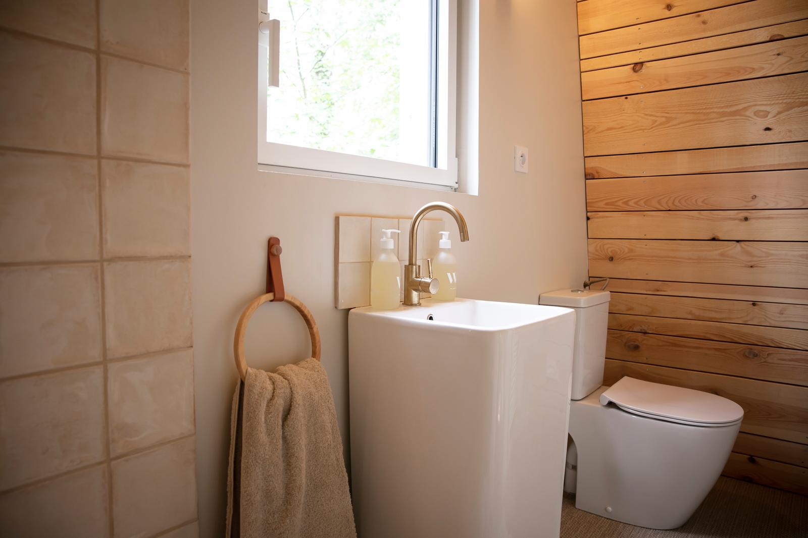 Neufchâtel-Hardelot : lodge Bain de forêt 45