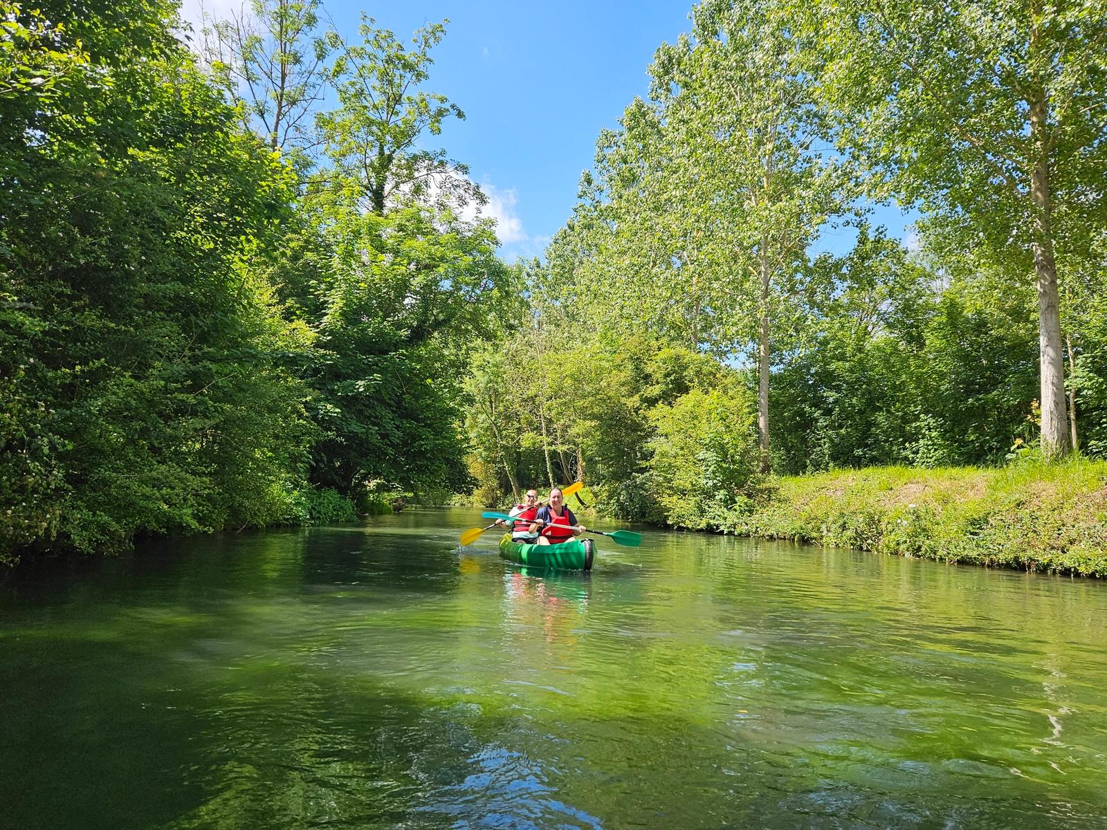 Conty : canoë sur la rivière Selle 06