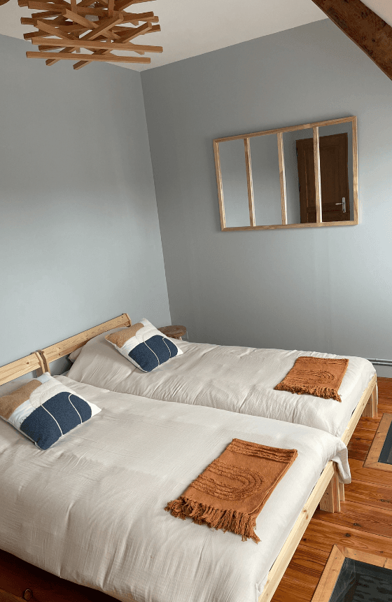 Baincthun : Gîte Saperlipopette chambre 04