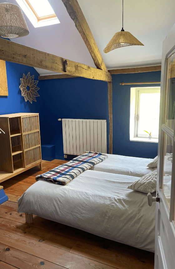 Baincthun : Gîte Saperlipopette chambre 01