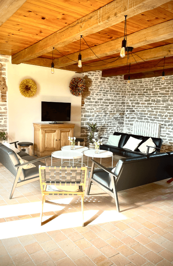 Baincthun : Gîte Saperlipopette salon  02