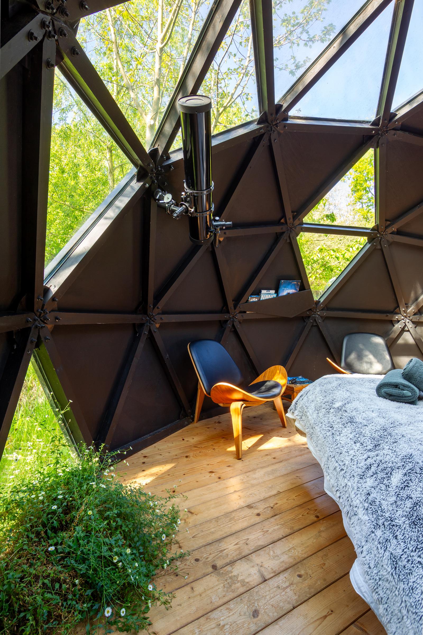 Saint-Quentin-en-Tourmont : Ecolodges en Baie de Somme Lodge Etoile  24