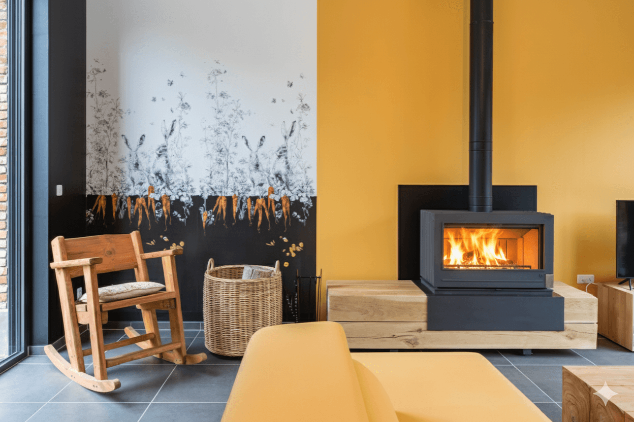 Walincourt-Selvigny : Gîte Aux petits lapins avec feu de cheminée