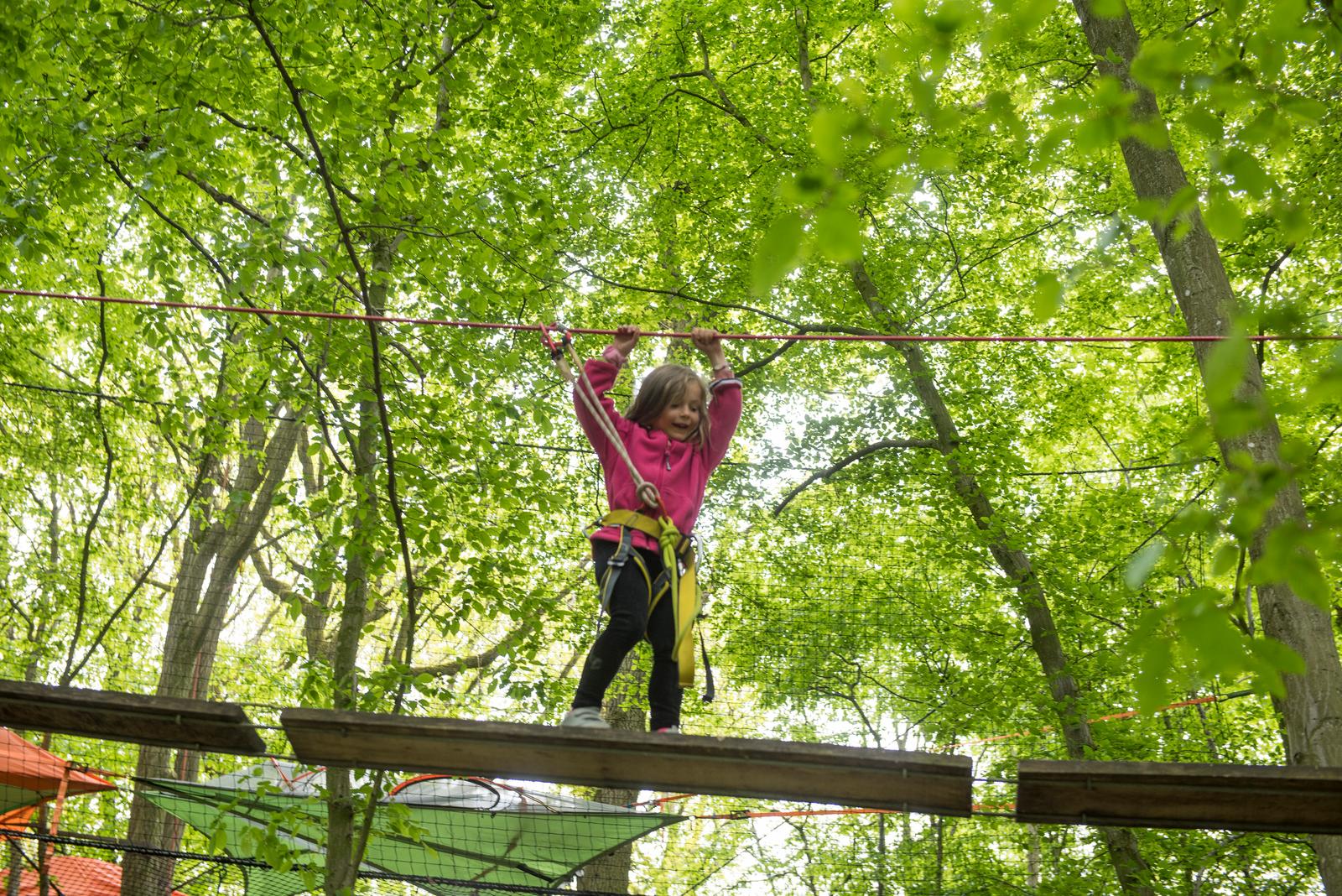 Ailly-sur-Noye : parc de loisirs Terrains d'Aventure 77