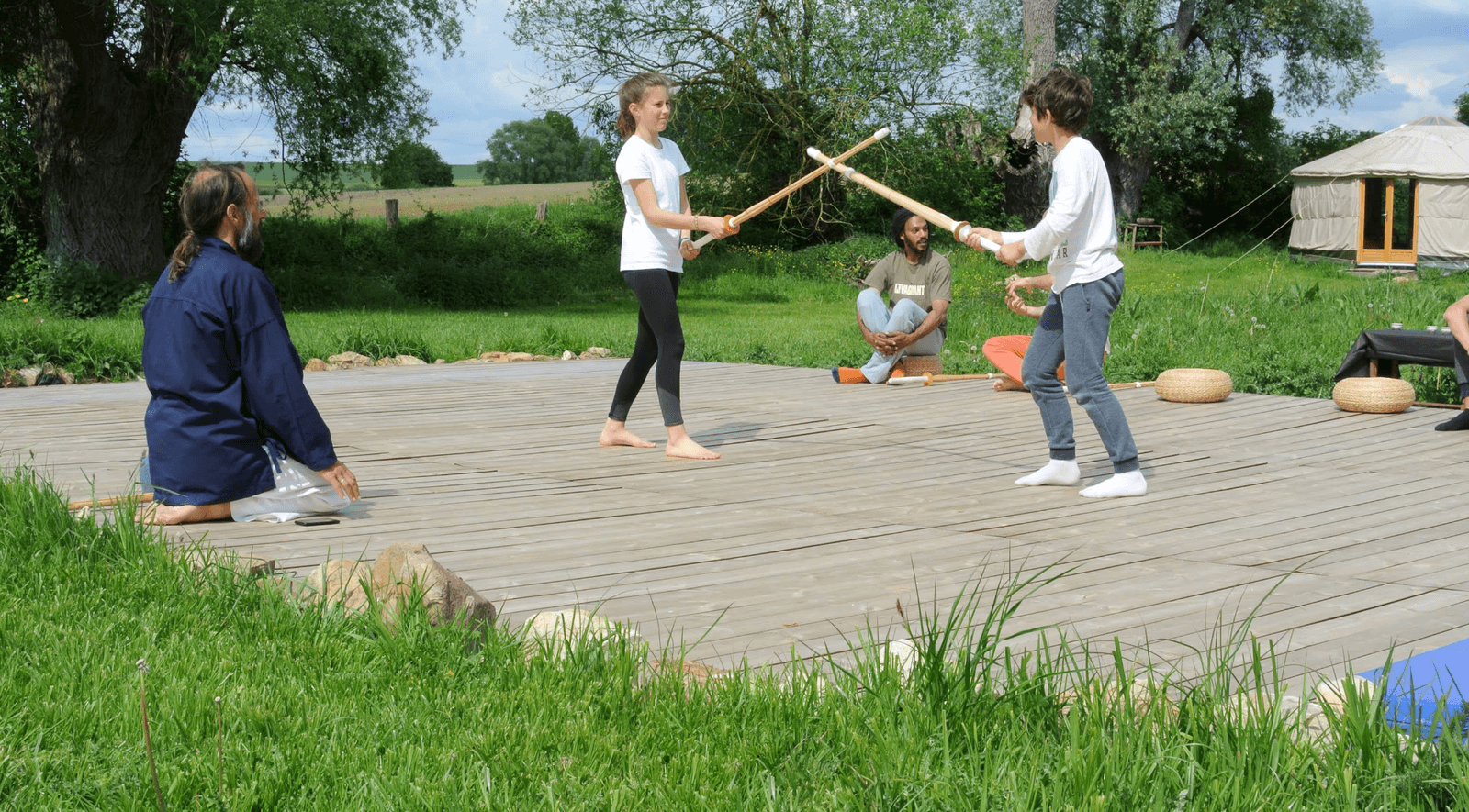 Ferme du Tao yourte