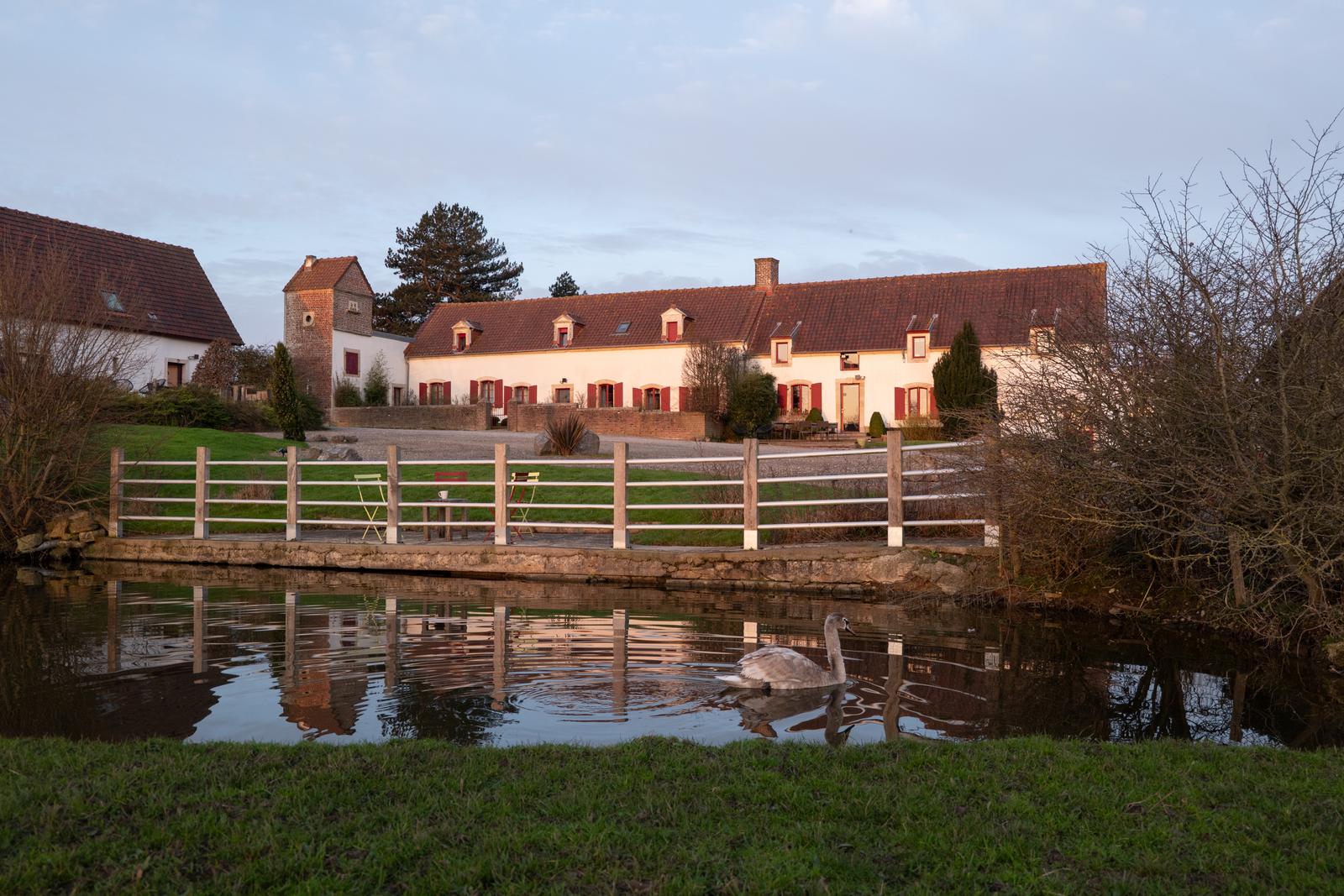 Wierre-Effroy : Ecodomaine le Verin - Vue du domaine
