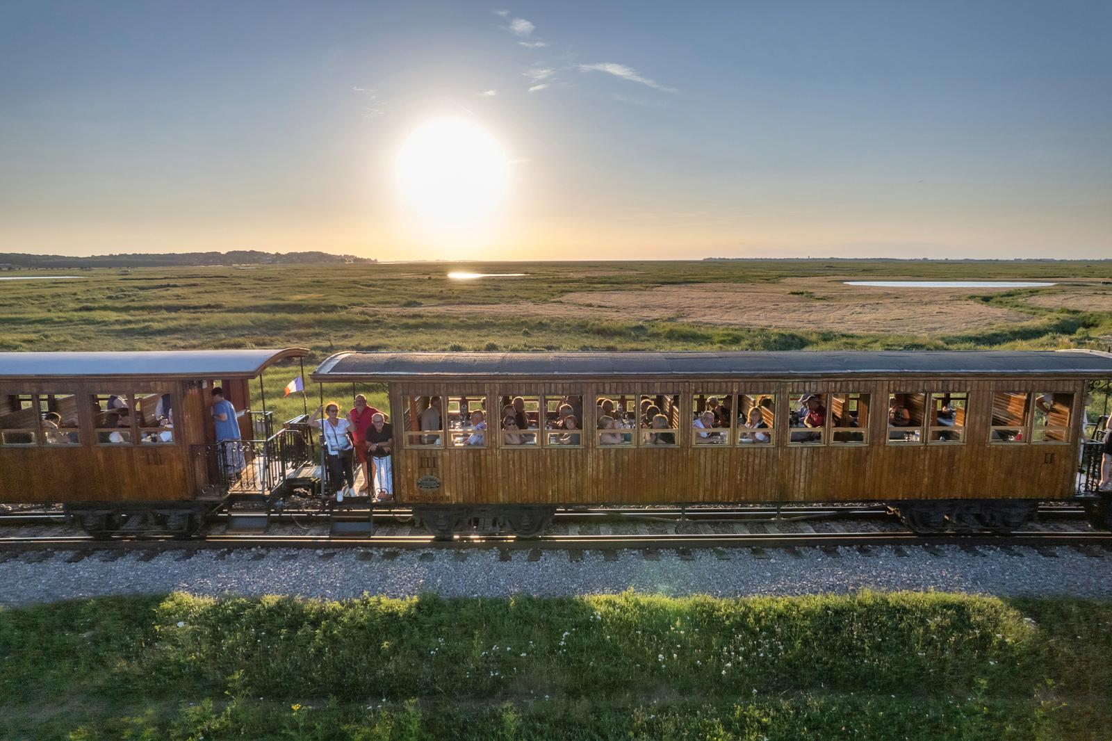 Baie de Somme : train touristique