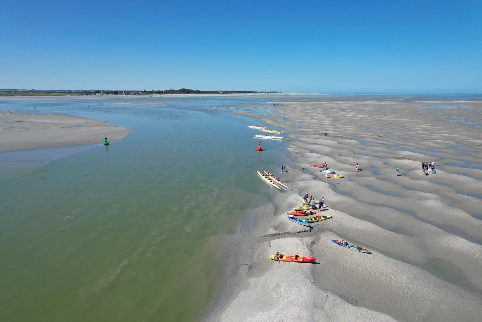 Baie de Somme : Pirogue - Kayak - phoques