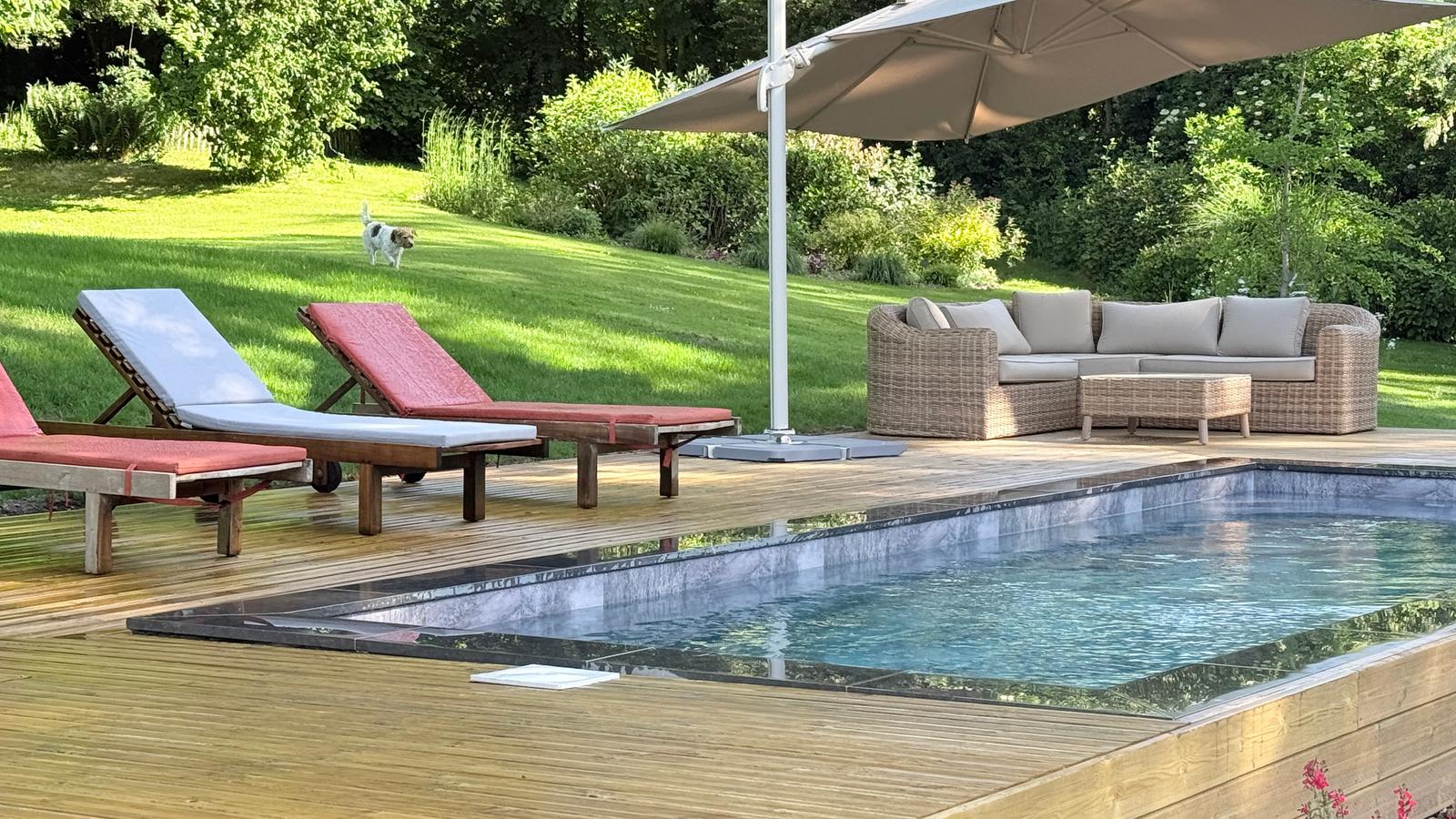 Aix-en-Issart : La Plonplonière chambres d'hôtes - piscineLa Plonploniere piscine (7)