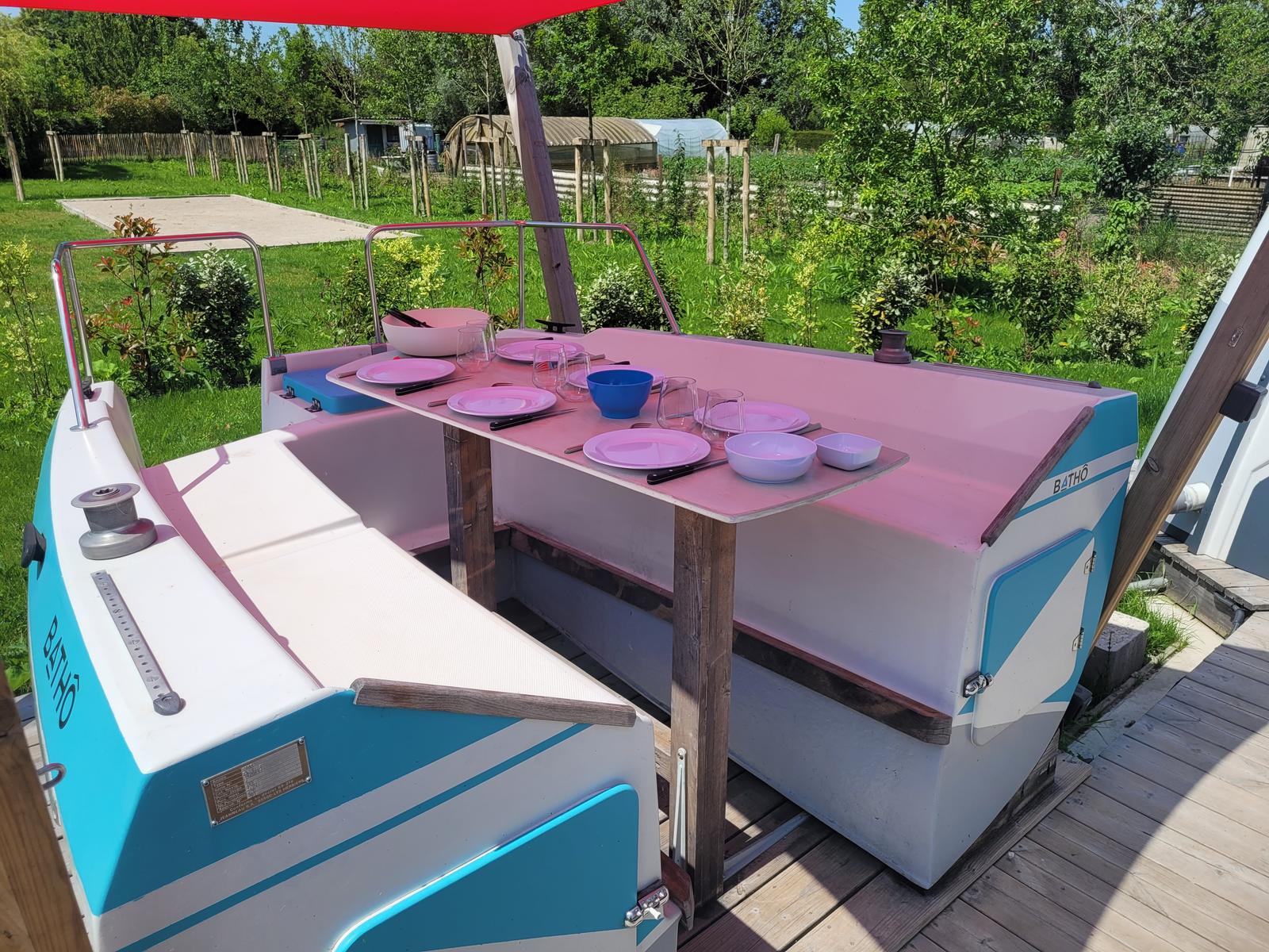 Picquigny : Logement insolite Bateau Jules 11