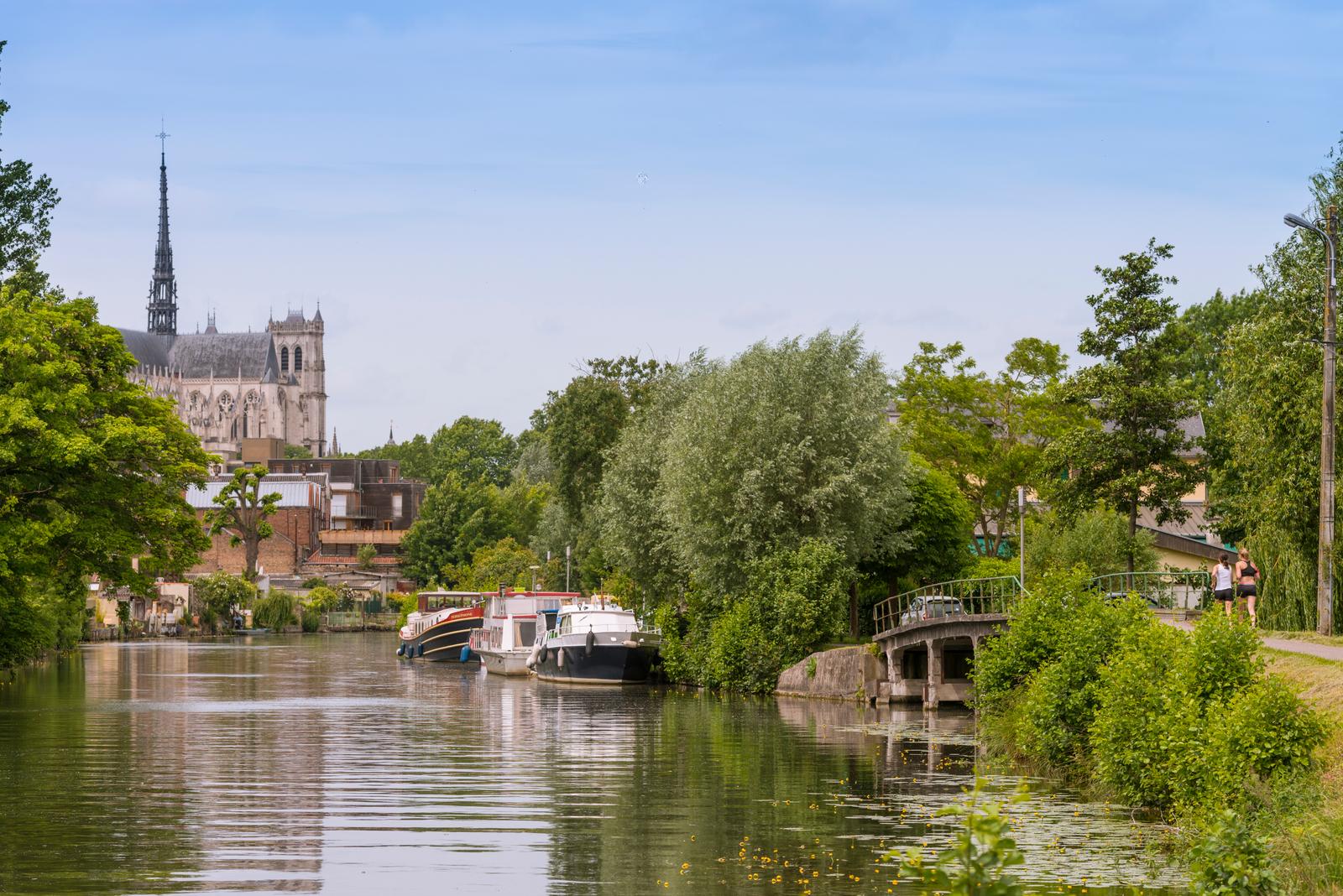 Chemin de halage, Amiens