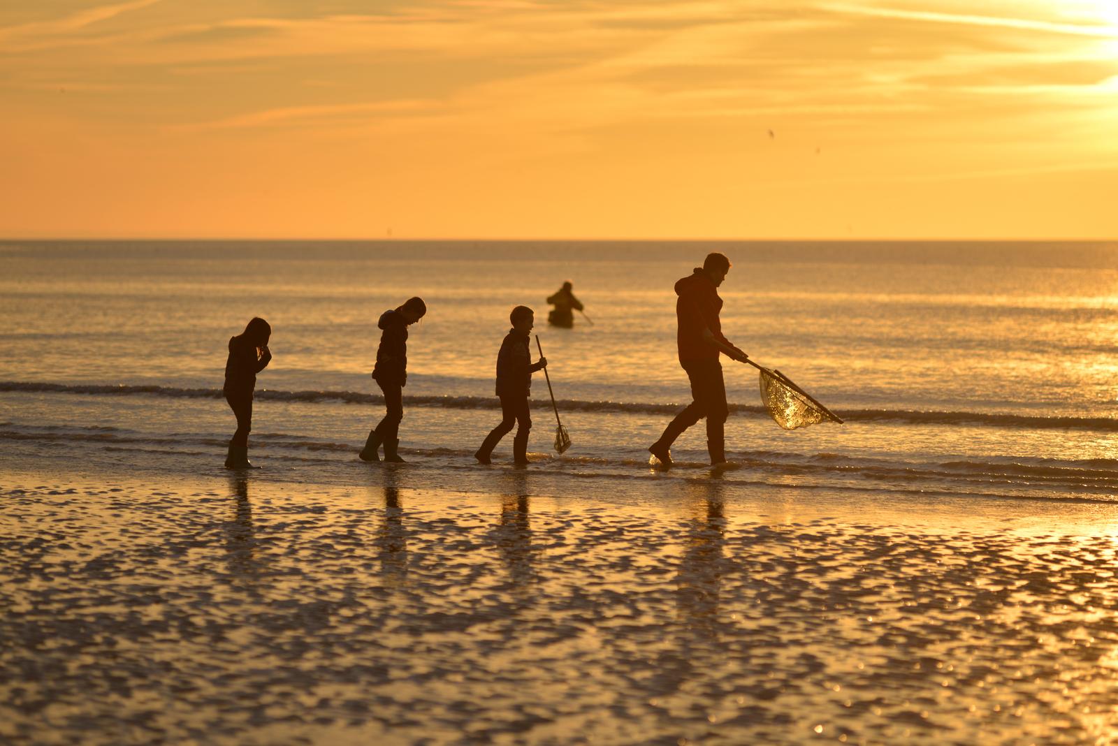 Ault : sortie pêche sur la plage