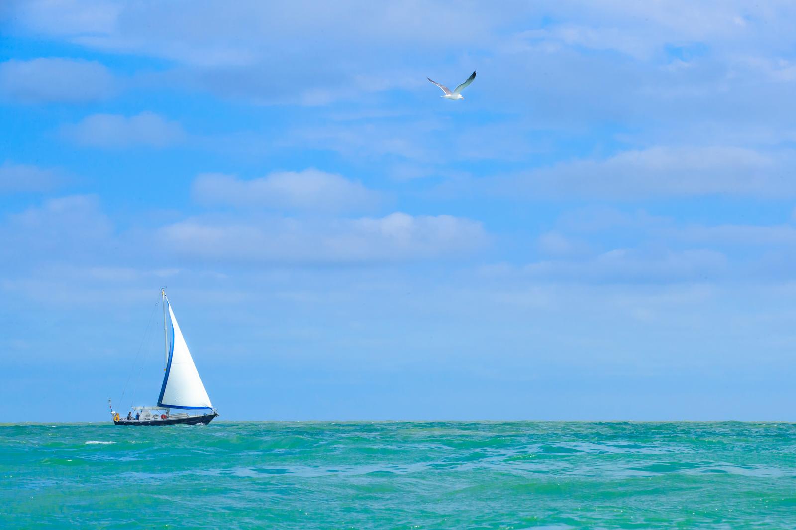 Bateau au large de Calais