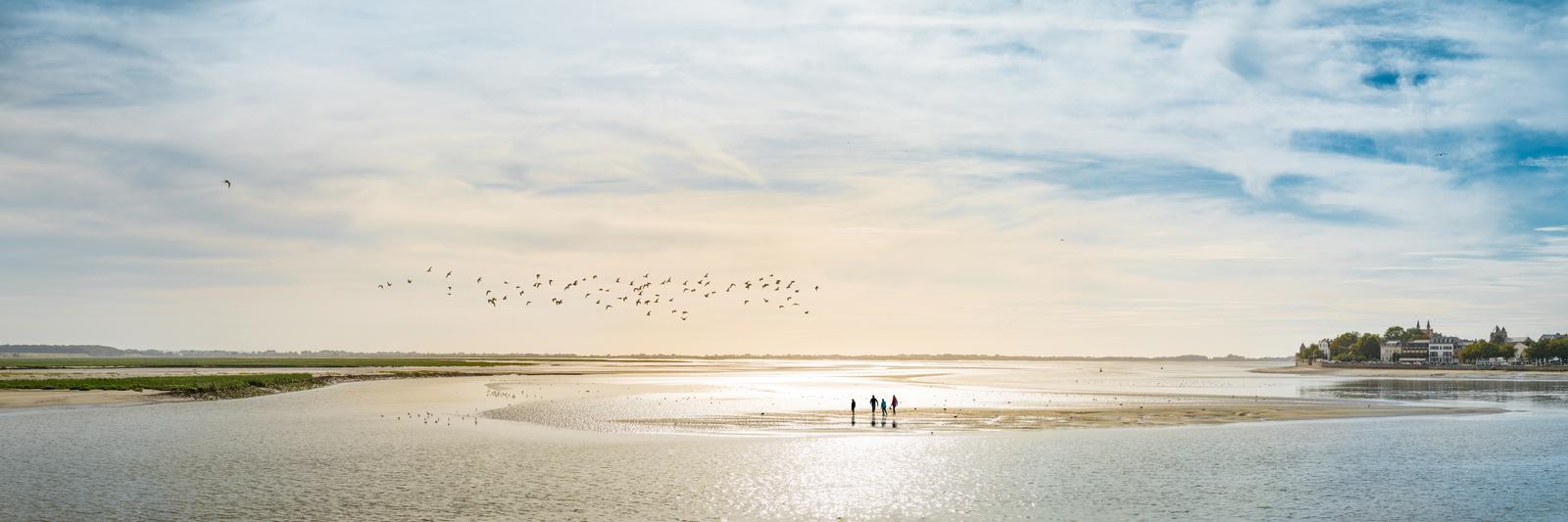 Baie de Somme : traversée de la baie 