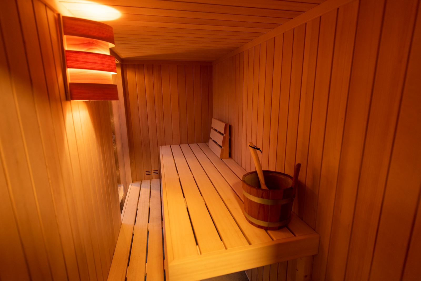 Mérignies : la parenthèse florale - le sauna