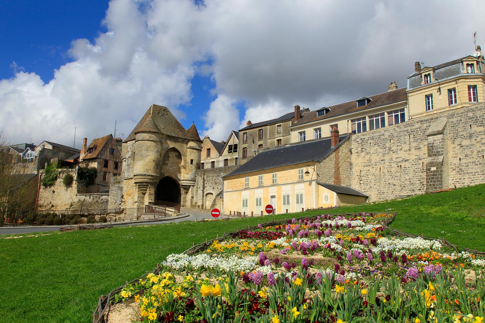 Laon - Vue sur les remparts