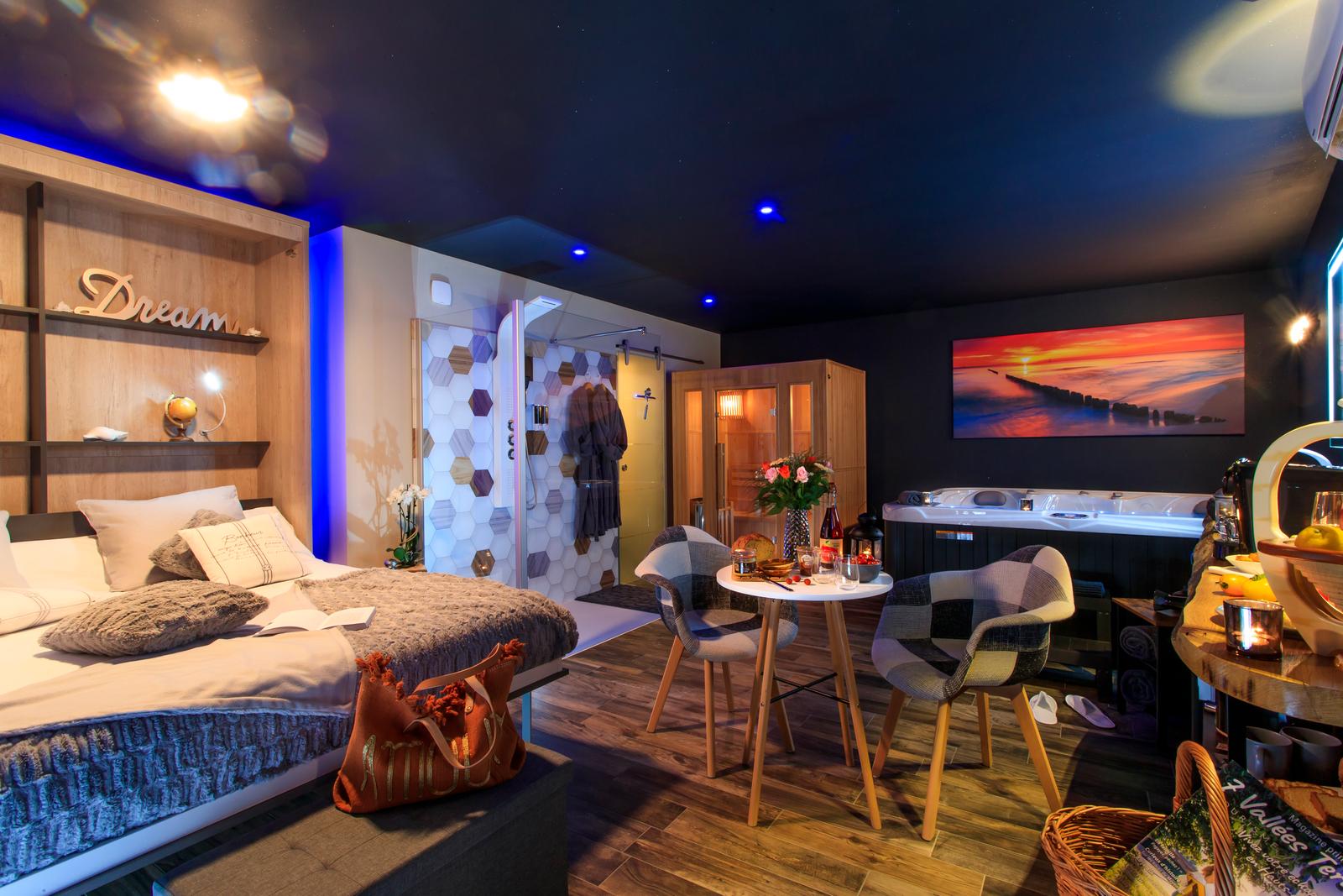 Noyelles-lès-Humières : l'Idylle, chambre d'hôtes avec spa privatif 09