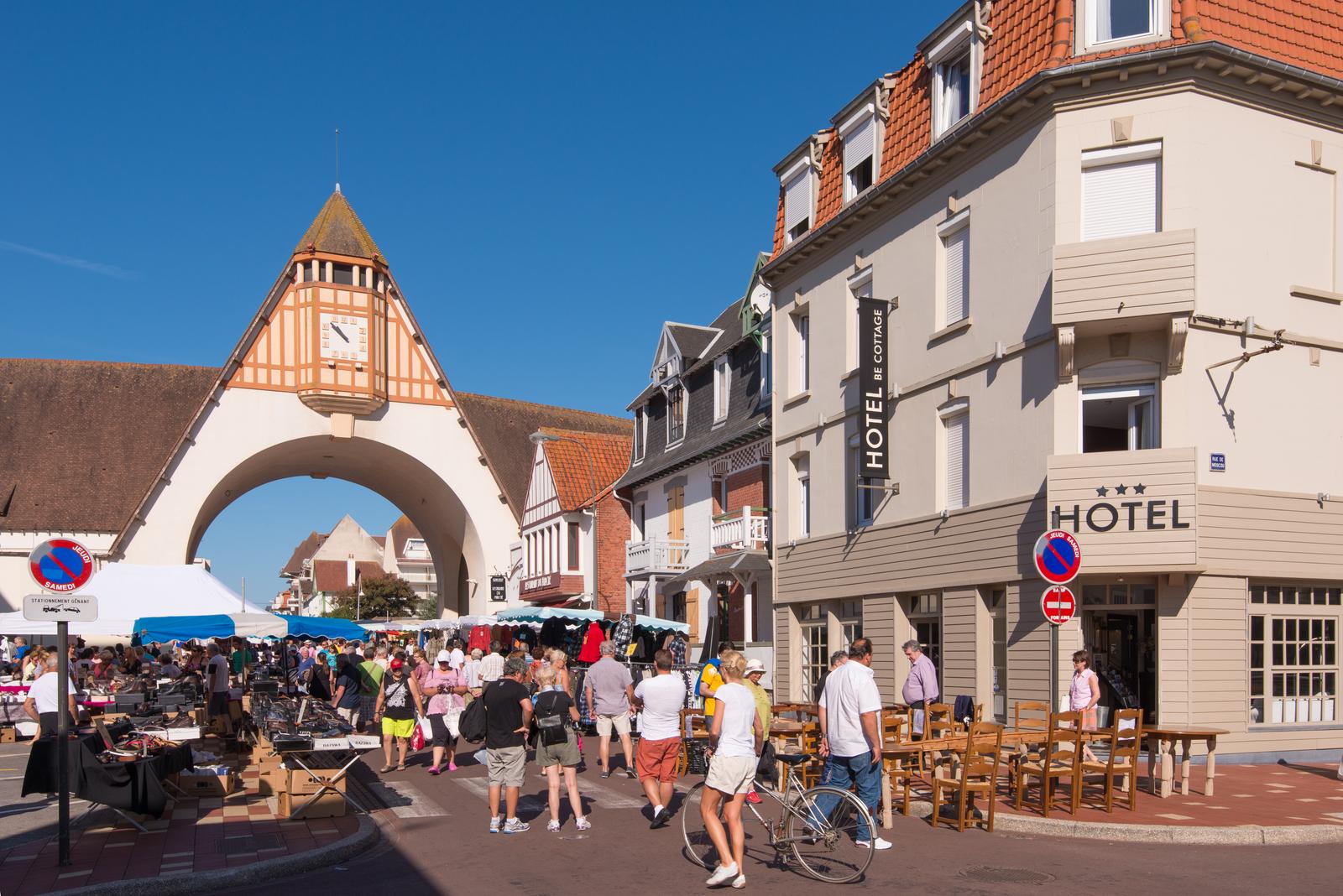 Le Touquet-Paris-Plage : jour de marché