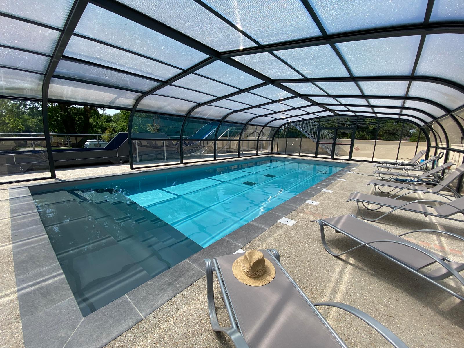 Bresles : camping de la Trye, la piscine 01