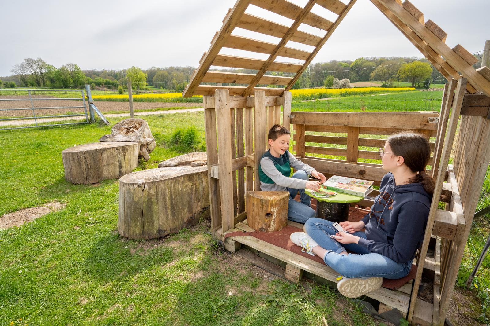 Farbus : yourte à la ferme du moulin de bois 14