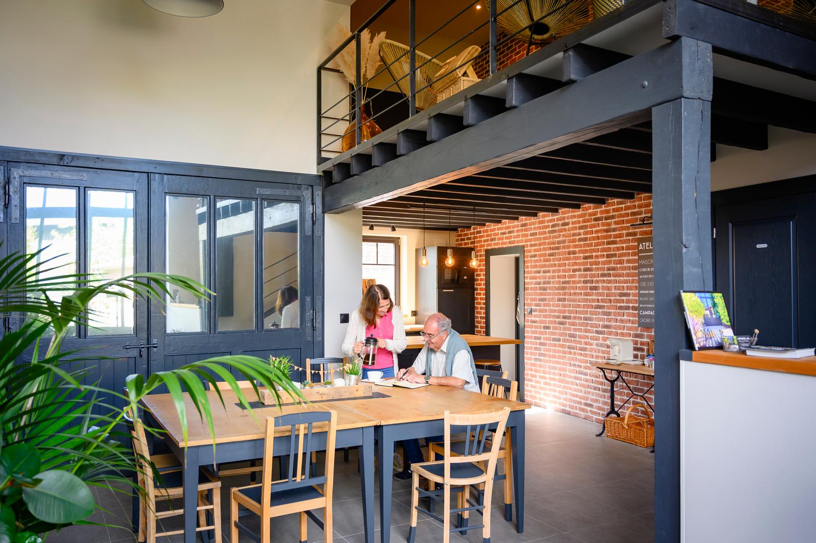 Varesnes : Atelier 19 maison d'hôtes 18