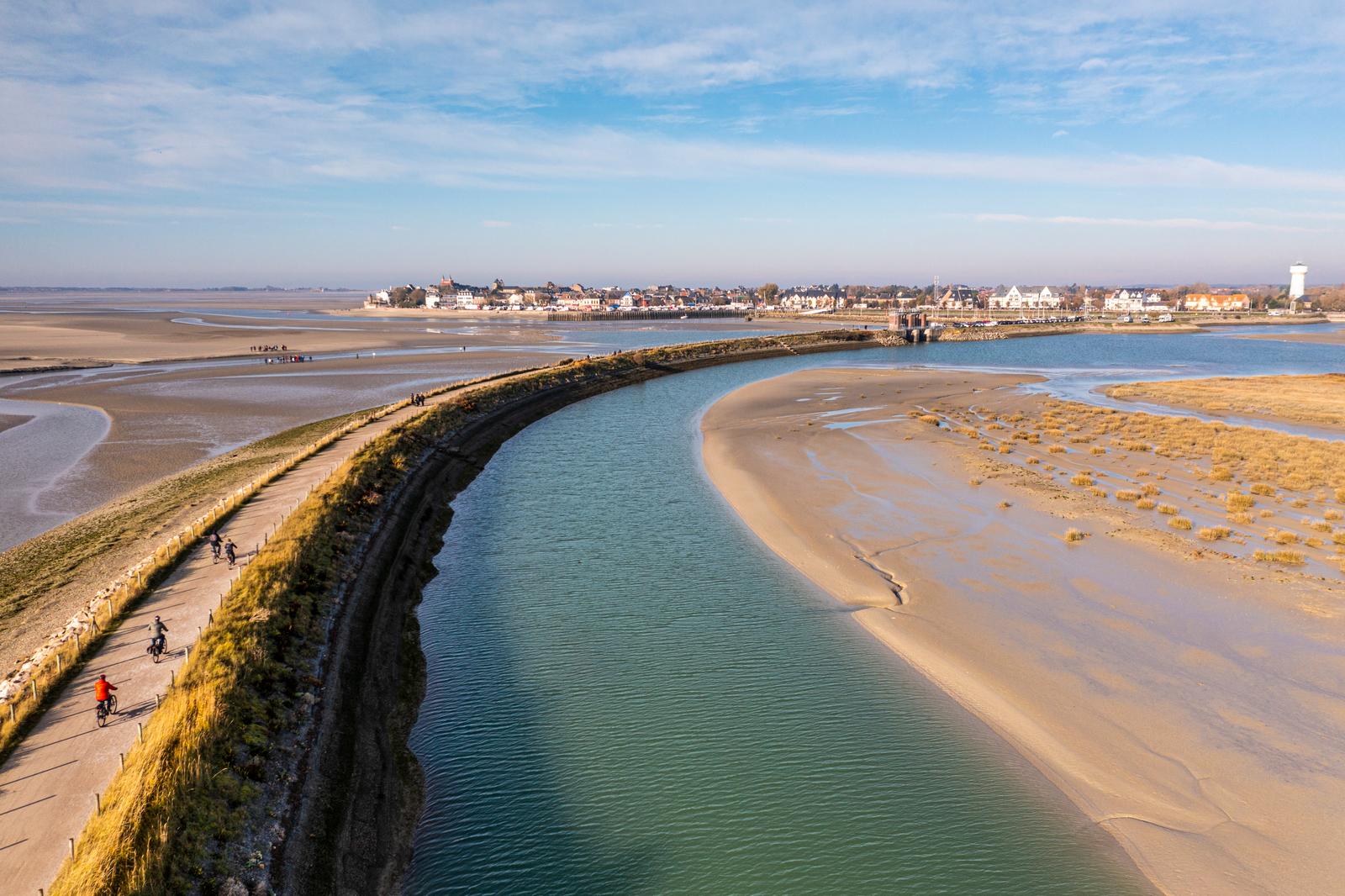 Le Crotoy, vue aérienne 02