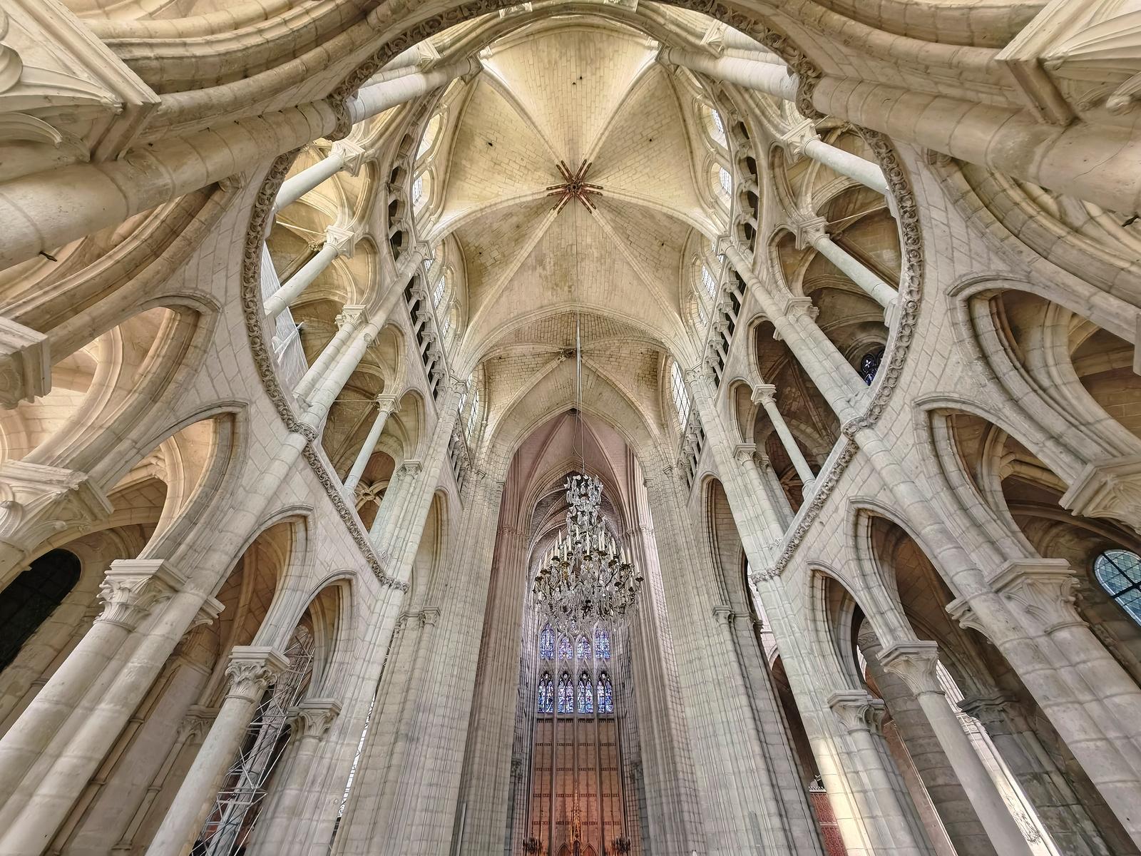 Soissons : voutes de la cathédrale Saint-Gervais et Saint-Protais
