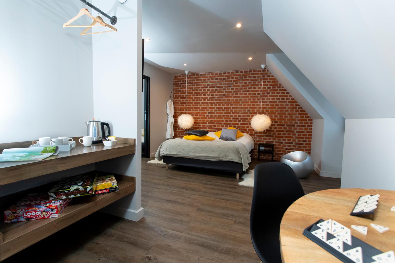 Saint-Aubin : au Cœur du Village, maison Origine, la chambre 12