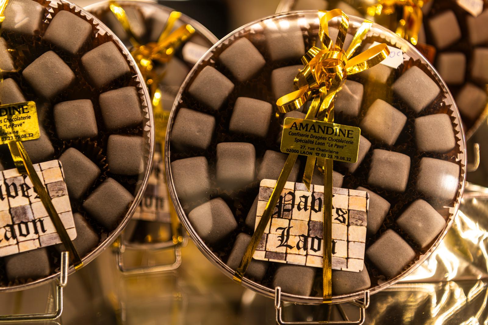Laon : les pavés, spécialité de chocolats