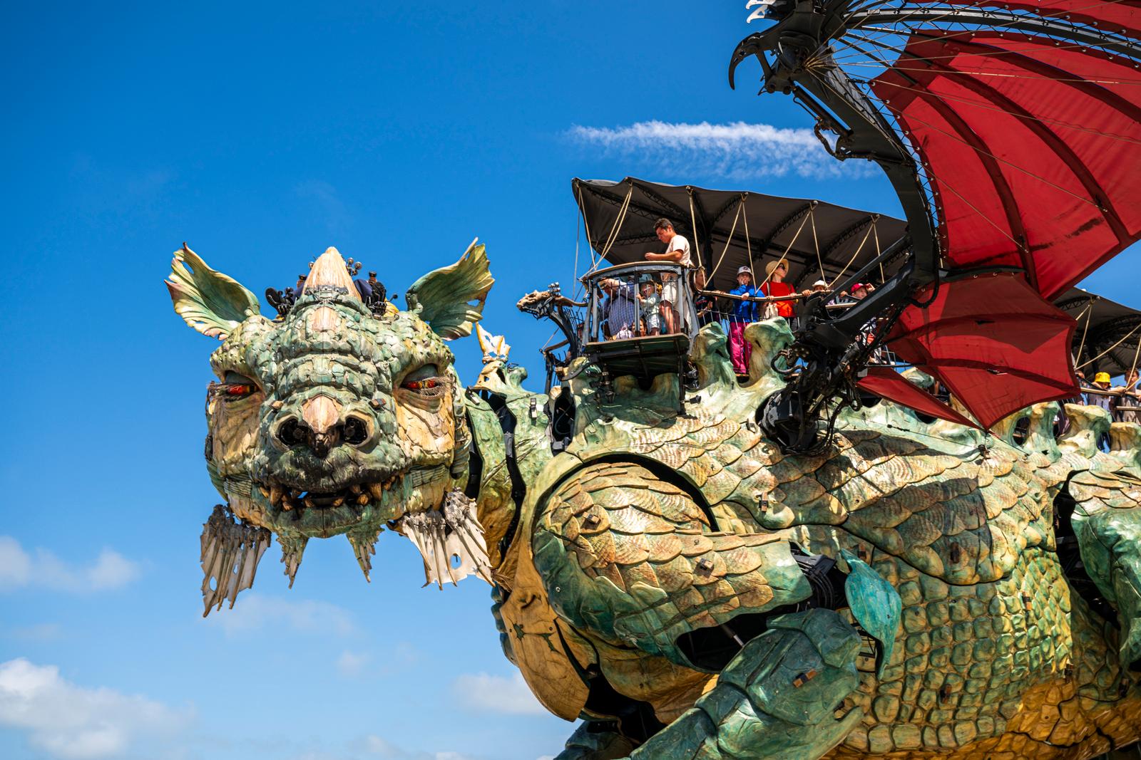 Calais : le dragon en été 02