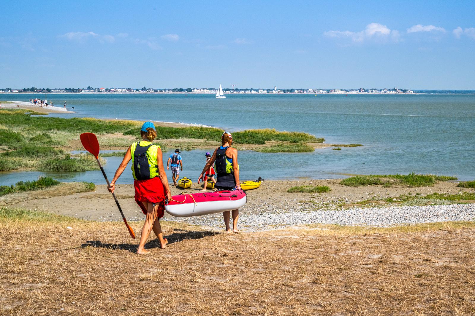 Le Hourdel : kayak de mer