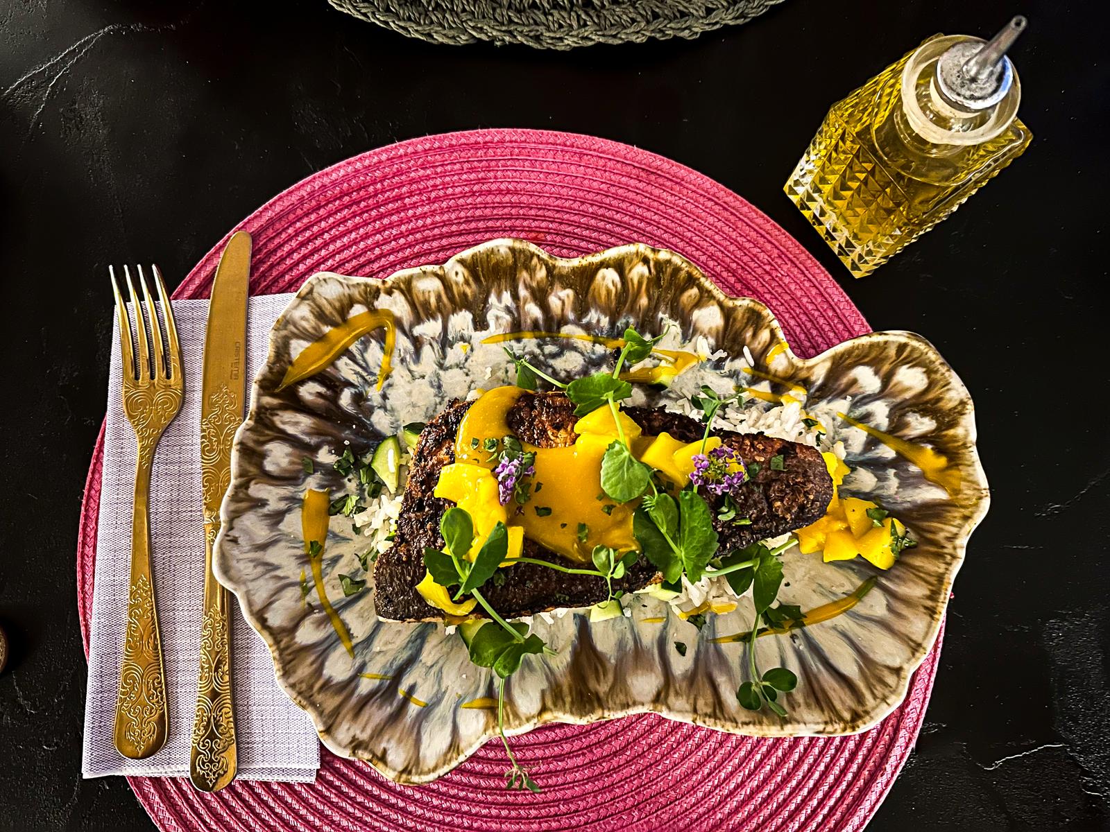 Arras : restaurant le 7ème ciel, plat de poisson