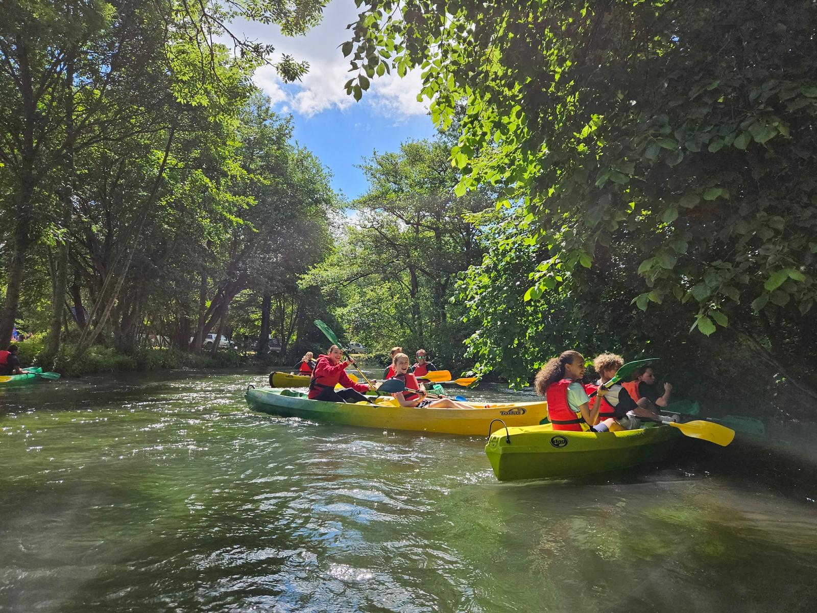 Conty : canoë sur la rivière Selle 02