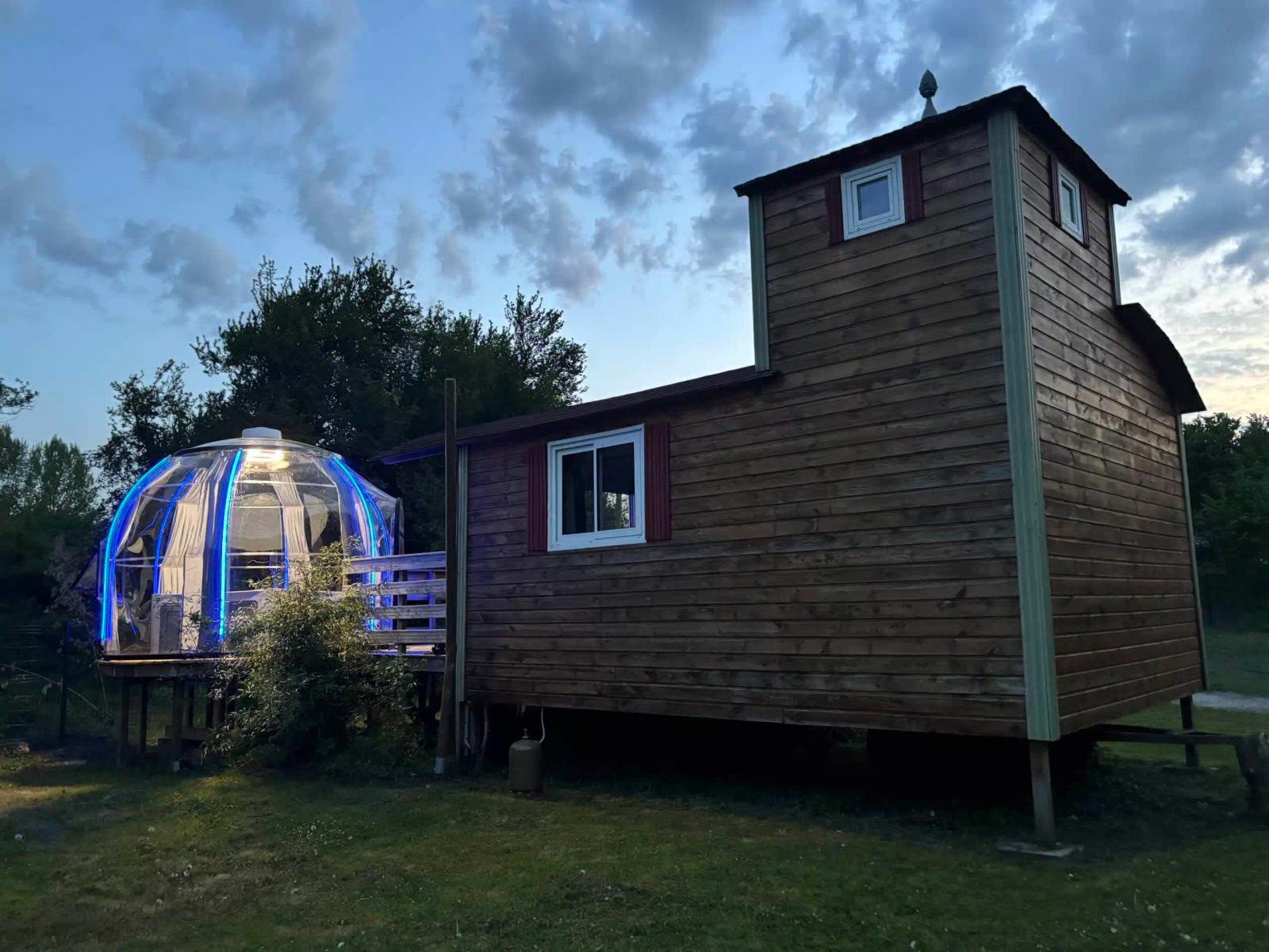 Camping de la Trye - château mobile 1