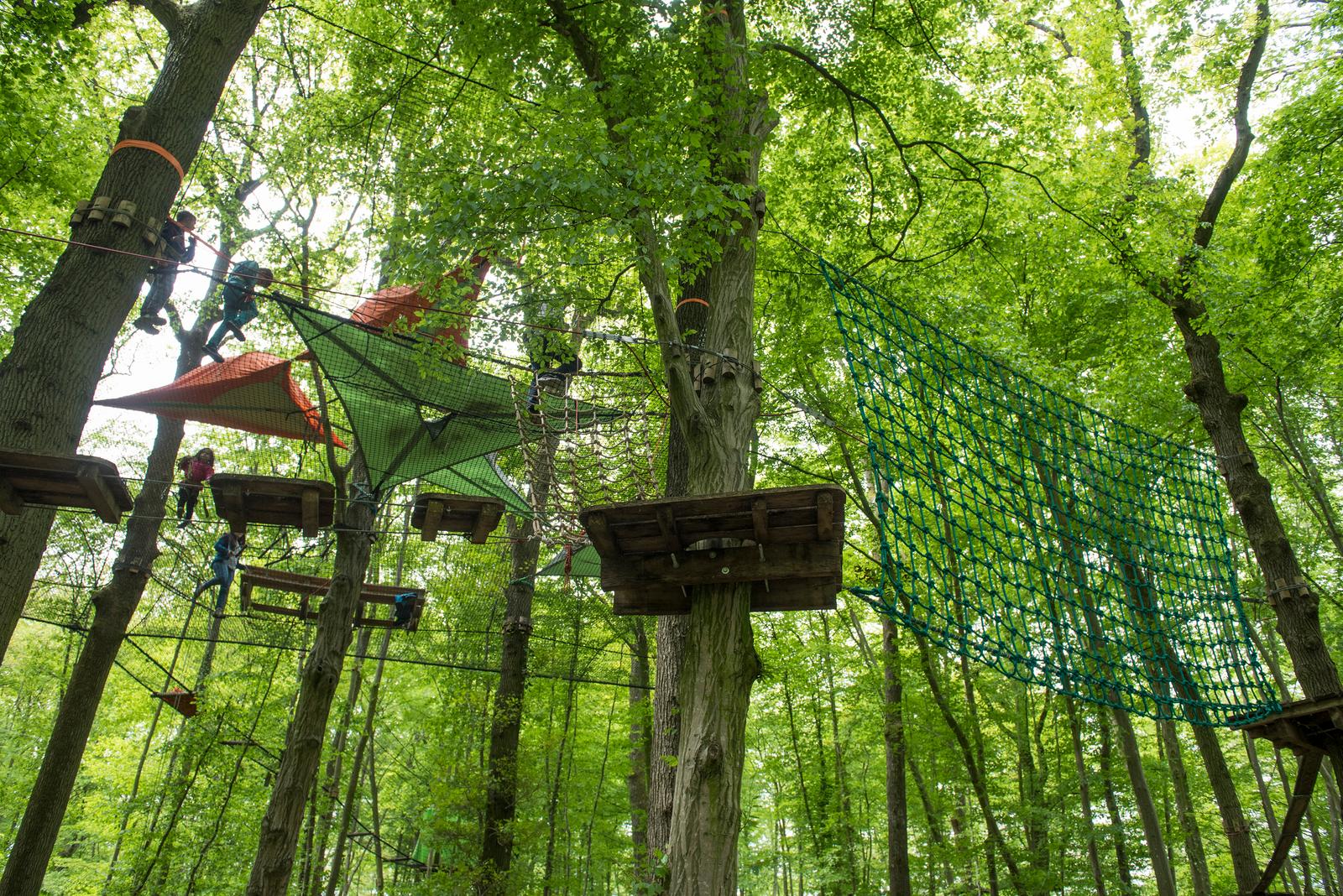 Ailly-sur-Noye : parc de loisirs Terrains d'Aventure 60