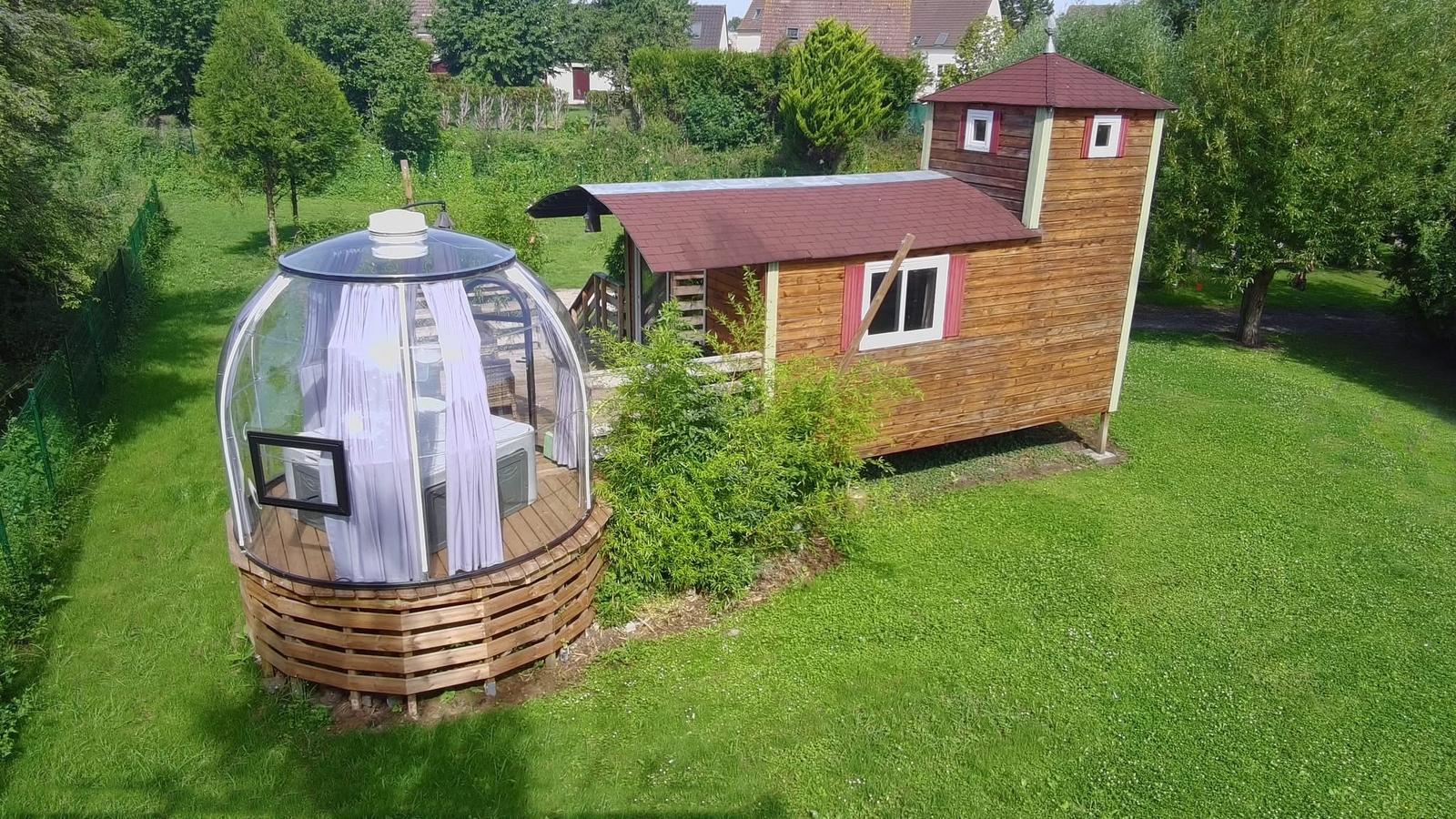 Château mobile Camping de la Trye