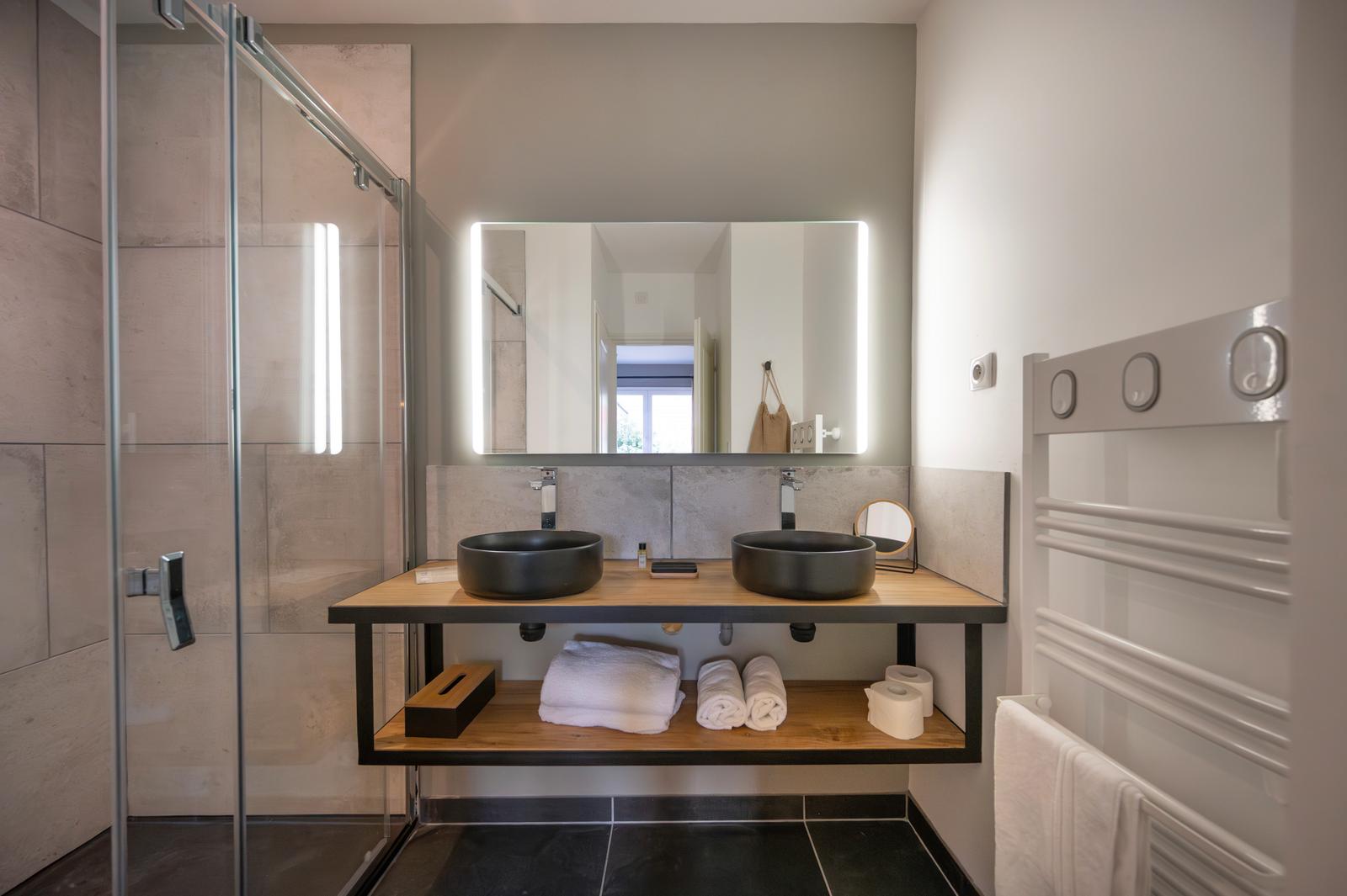 Quend-Plage : Le Fiacre appartement Eléonore salle de bain