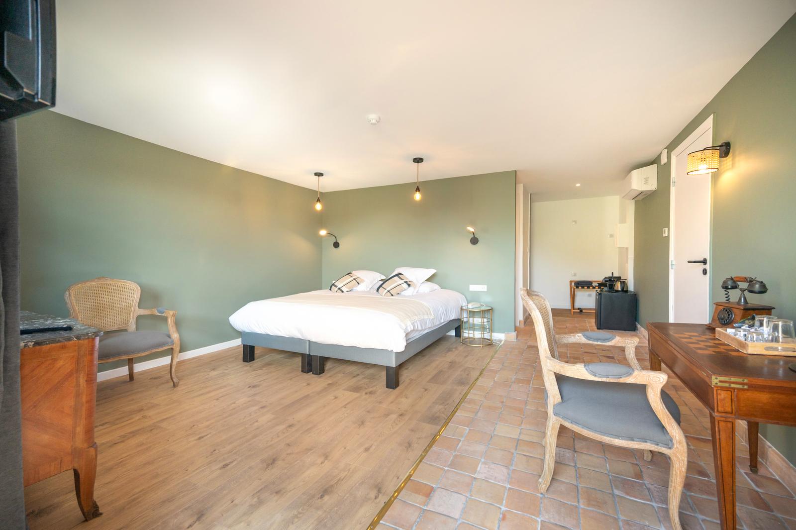 Quend-Plage : le Fiacre chambre prestige Jade d'Antan